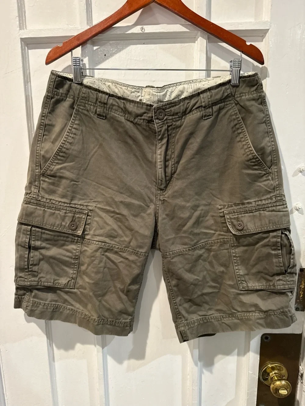 The North Face Men's Cargo Shorts in Olive